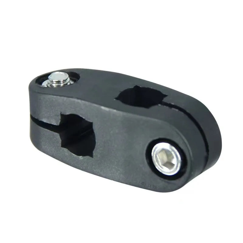 H340 Plastic Double Nylon 12mm Diameter Cross Pipe Clamp
