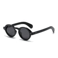 Lucky Polarized Classic Sun Glasses Men Women Chunky Thick Round Frame Shades Vintage Fashion Sunglasses