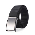 Wholesale Multi Length Outdoor Training Sports Metal Buckle Adjustable Men Fabric Breathable Belts Polyester Webbing Nylon Belt