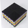 Rigid Modular Colorful Interlocking Garage Floor Tiles Industrial Plastic Garage Flooring Mats for Car Detailing Shop Workshop