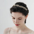 Crystal Floral Bridal Hair Band for Wedding Birthday Party Hair Accessories
