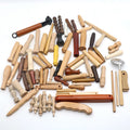 Customize Various Wood Handle for Garden Tools wooden Handle for Kitchen Scoopwood Handle of Glass Bottles Etc