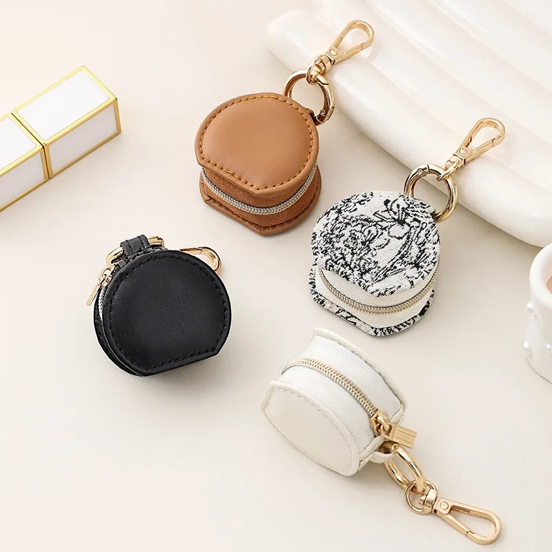 Latest Design Luxurious Portable Mini Semicircular Jewelry Storage Box for Travel Necklace Earrings Rings
