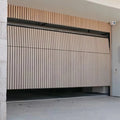 Meidoor Modern Customized Intelligent Operation Garage Gate Steel Sectional Roll up Aluminum Glass Garage Doors