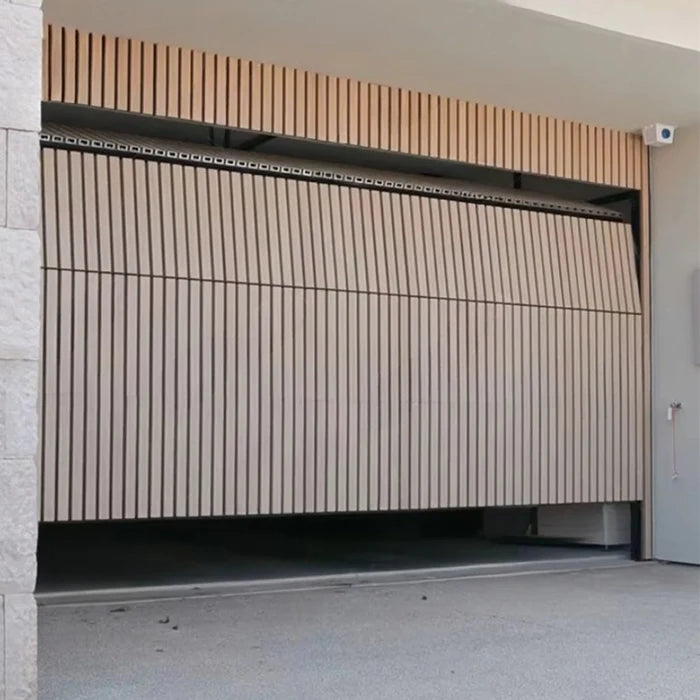 Meidoor Modern Customized Intelligent Operation Garage Gate Steel Sectional Roll up Aluminum Glass Garage Doors