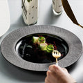 Eco-Friendly Flat White Porcelain Dinner Plates Wholesale Cheap Bulk Ceramic Plate for Weddings