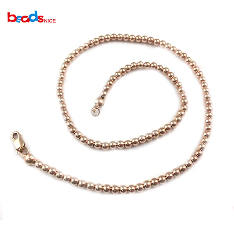 Beadsnice Gold Filled Chains Necklace Custom Beaded Best Gift or Women Jewelry Wholesale ID39911