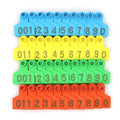 Animal Ear Tags Digital Laser Printing Ear Tags TPU Pig Ear Tags Red Yellow Blue Green Cattle Ear Tags for Sale