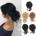 Hot Selling New Style Long Tail  Messy Hair Bun Synthetic Hair Scrunchies with Elastic Hair Band for Women Girls