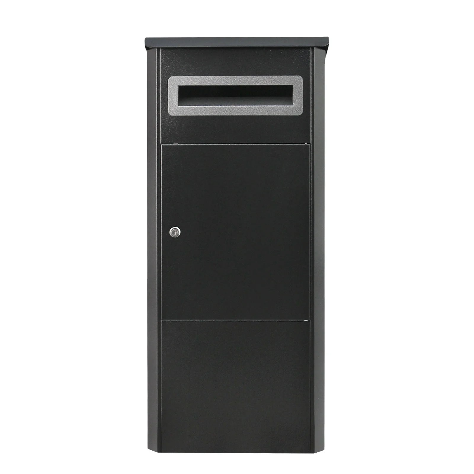 Gold Color Outdoor Waterproof Drop Box Lock Parcel Delivery Mailbox Wall Mount Letter Box with Brick Fence for House Use