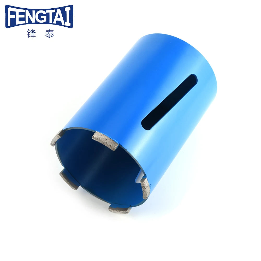 107mm FENGTAI Diamond Resin Bonded Core Drill Bit 150mm Length European Standard EN13236 3-Year Warranty for Masonry Drilling