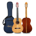 China Aiersi Brand Handmade All Solid Padauk Body Traditional Spanish Professional Solo Classical Guitar for Sale