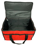 Customized Large Insulated Food Delivery Bag Portable Leakproof Cooler 40 Cans Volume for Beach Camping Kayaking Travel