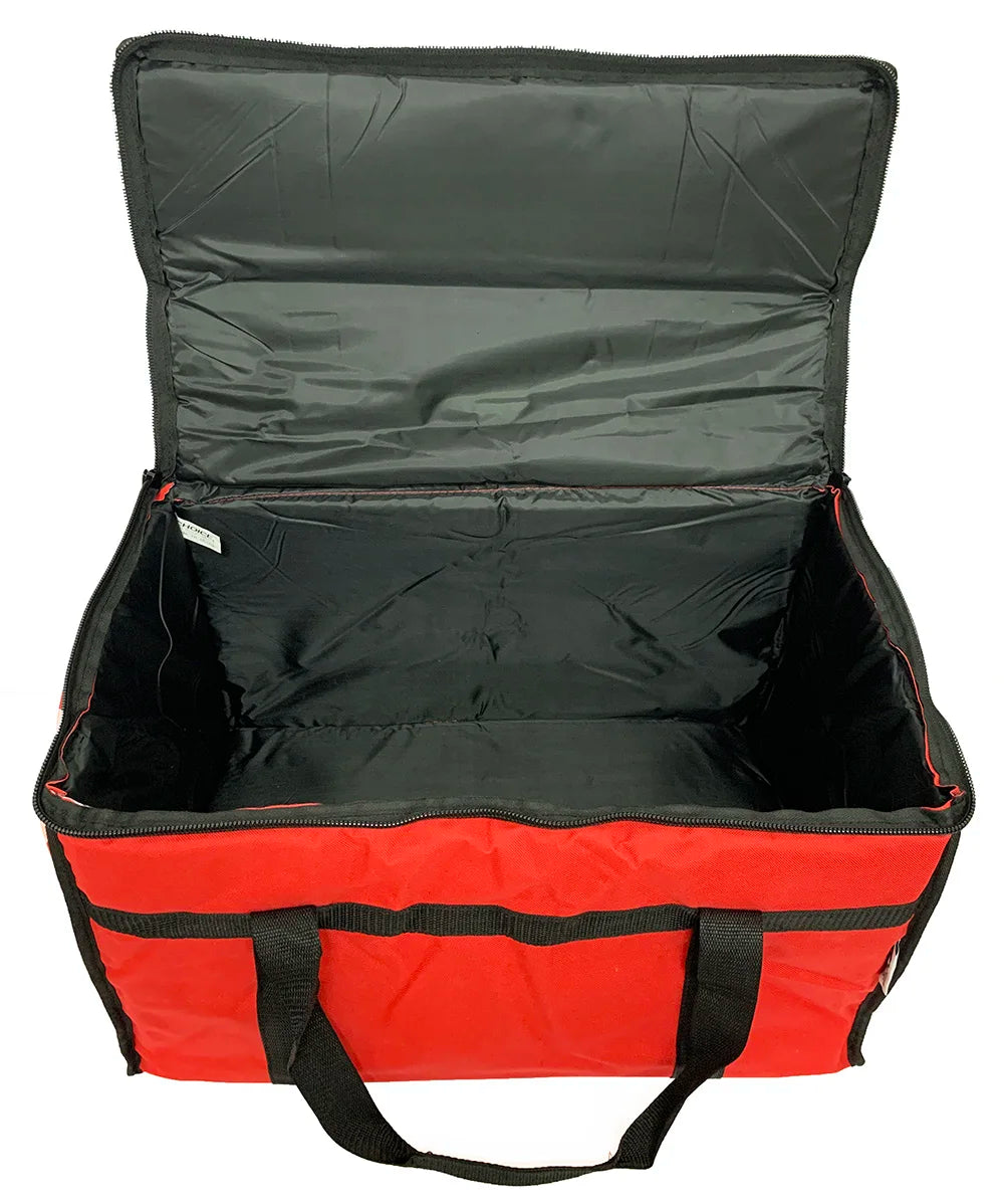 Customized Large Insulated Food Delivery Bag Portable Leakproof Cooler 40 Cans Volume for Beach Camping Kayaking Travel
