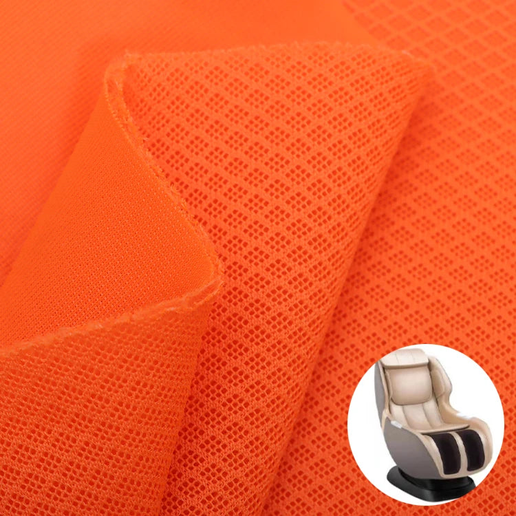 Source Process Breathable Woven Nine Hole Diamond Sandwich Mesh Plain Dyed Sports Bag Lining for Girls & Boys