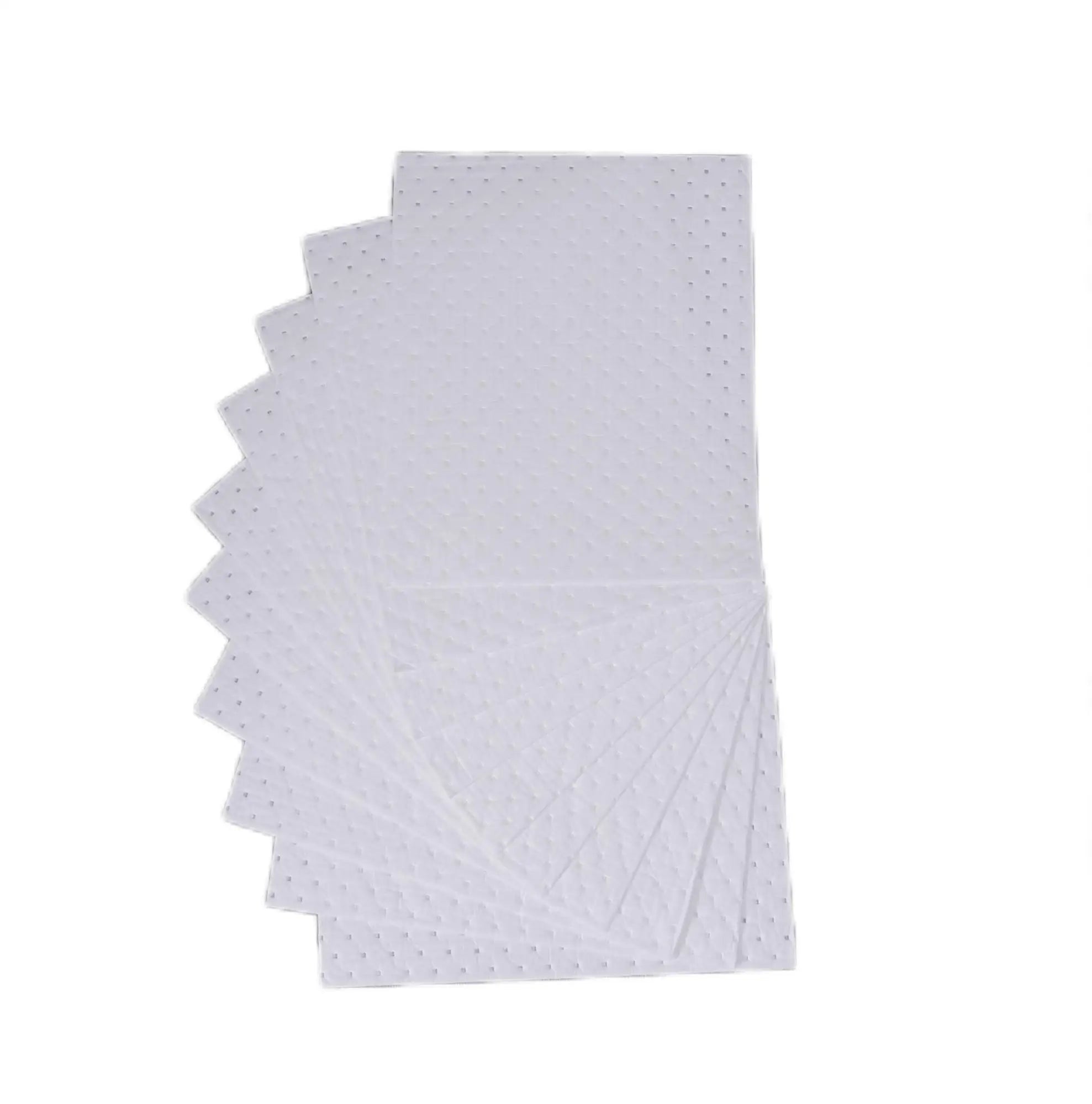 Health Run OOA-M0200 100% PP 2mm Lightweight Dimpled Oil Absorbent Mat Environmental Industrial Spill Control Pads for Workplace