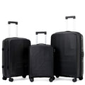 Gift custom Hot Selling Waterproof Luggage Set 3 PCS 20 24 28 Stylish and Durable PP Material Travel Suitcase