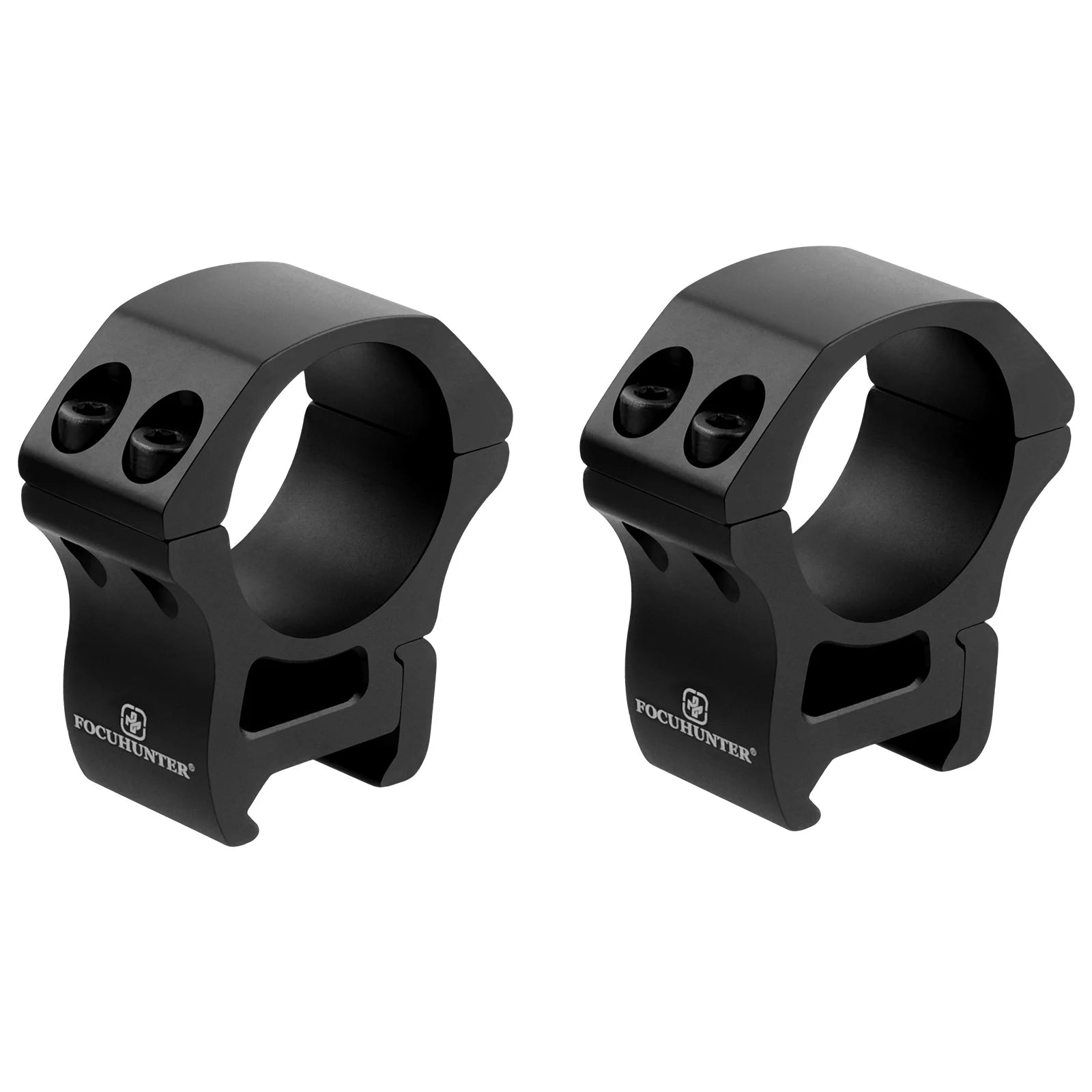 FOCUHUNTER Optics Tactical Scope Ring Mount 30mm Ring Diameter Medium Height 20mm Base Sight Mount Hunting Accessories