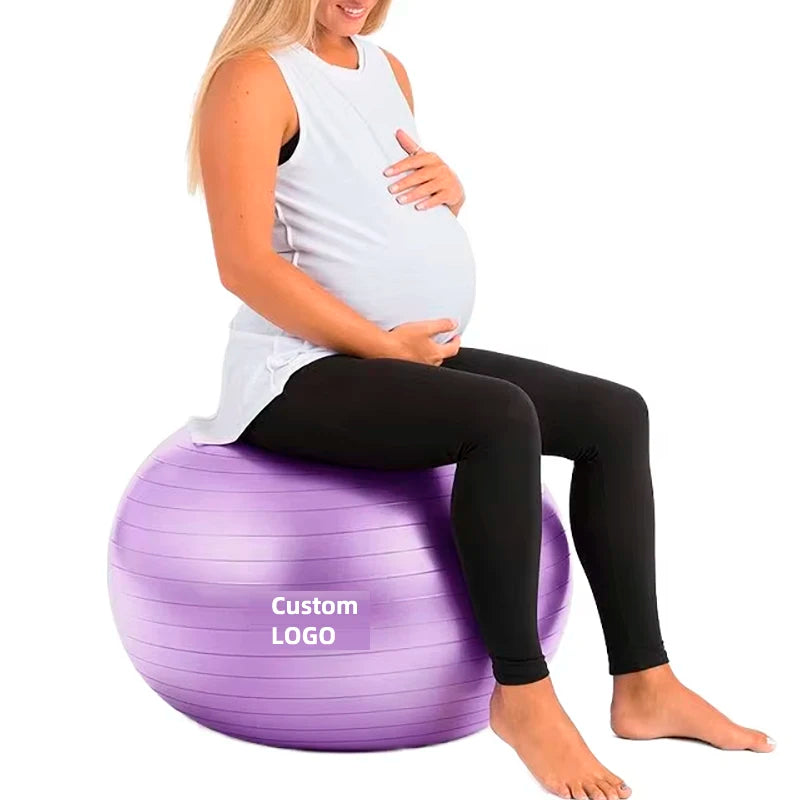 Gym Yoga Ball Pump Woman Yoga Workout Exercise Ball for Midwifery Stability Ball Fitness Equipment Accessories Kids Yoga