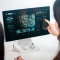 Practical Factory Hair Scalp Analyzer with 15 Inch Screen Hair Densitometer Follicle Detection Home Salon Beauty Device
