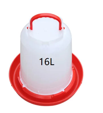 100% PP 16L Automatic Animal Poultry Waterer Feeders and Drinkers Bowl New Condition Chickens Bird Hen for Farm Use
