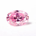 Hot Sale Loose Moissanite Gemstone Oval 1 Carat Pink Color Moissanite Diamond for Making Jewelry