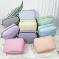 Custom Large Capacity Wash Bag Design Travel Ladys Zipper Cosmetic Bags