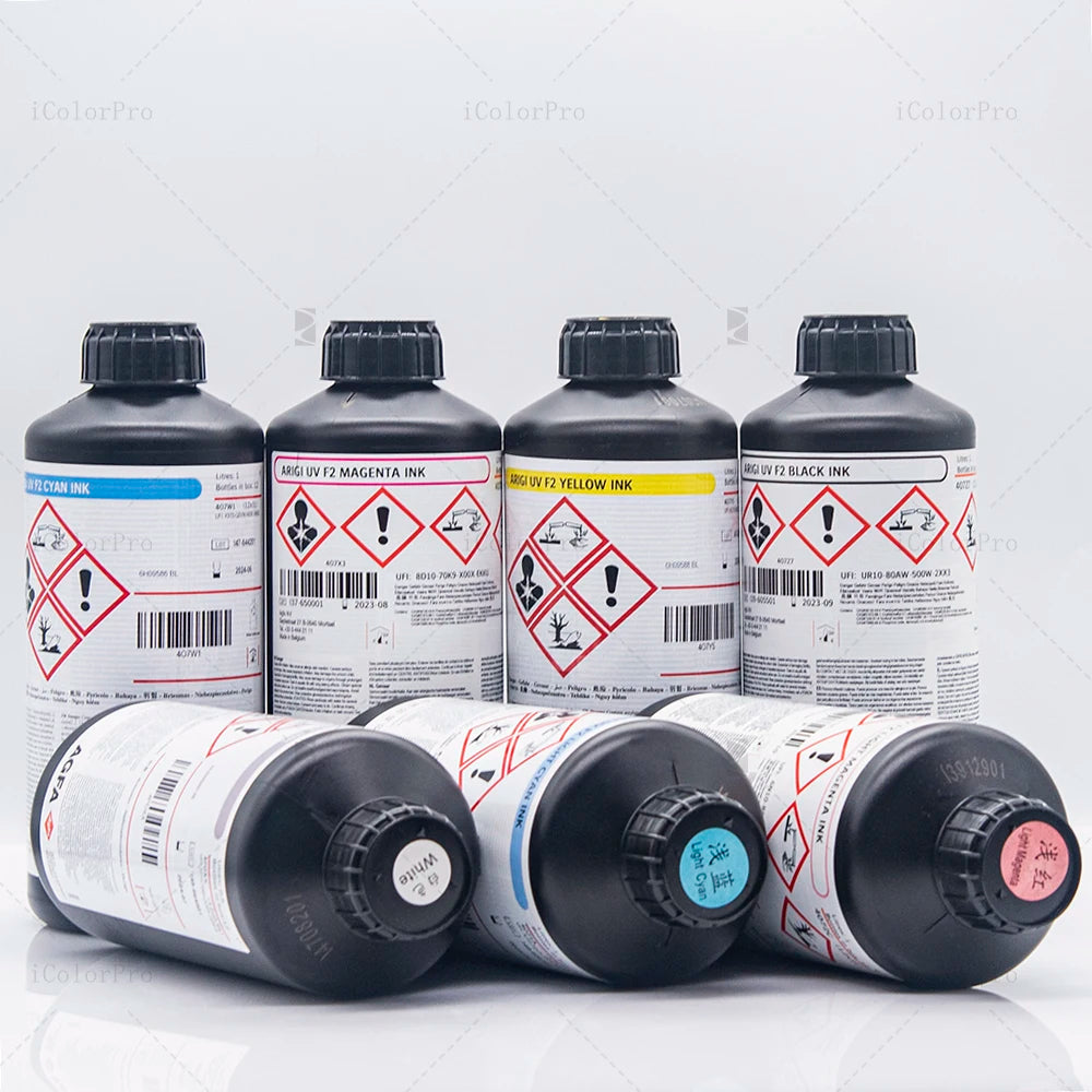 Top Quality AGFA F2 UV Ink for Konica KM512 and Epson DX5 Printheads for Professional and Reliable Output