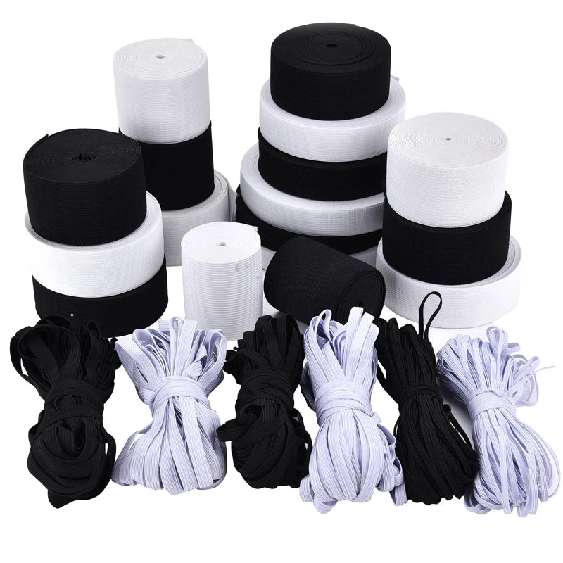 High Quality Coated 100% Polyester Knitted Elastic Band for Women's Clothing Waistband and Underwear