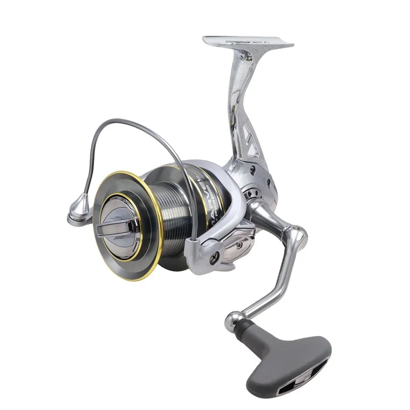 2024 Fishing Reel Stainless Steel Reel Cup 14+1 Shaft Metal Lure Spinning Reel Fishing Gear