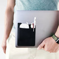 Elastic 3M Sticker Wallet External Hard Drive Adhesive Laptop Back Mouse Sleeve Digital Hard Drive Storage Holder