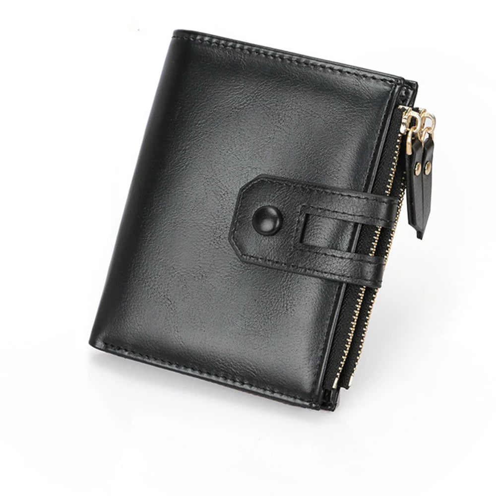 X-WORLD Large Capacity Multi Pockets Men Fashion Wallet PU Leather Fashion Handheld Mens RFID Blocking Wallet Purse
