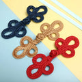 Big Three Leaf Handmade Plate Button Buckle Cheongsam Tang Clothes Tops Ethnic Style Buttons Clothing Accessories