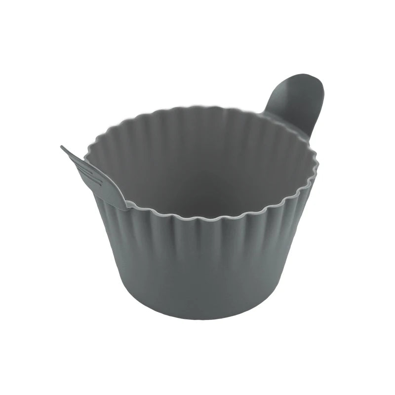 Newest Design Brulee Creme Porcelain Souffle Cake Custard Cup Muffin Cupcake Mold Silicone Ramekins for Air Fryer Egg Poacher