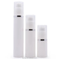 Cosmetic Container 15ml 30ml 50ml White PP Cosmetic Airless Pump Bottle for Lotion