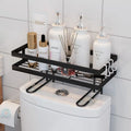 Metal Bathroom Over Toilet Storage Shelf Bath Supplies Organizer Holder Paper Tissue Storage Racks Space Saver Toilet Holder