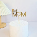 New Arrival Mother's Day Cake Topper Customizable Size Happy Mom Birthday Decoration for Parties