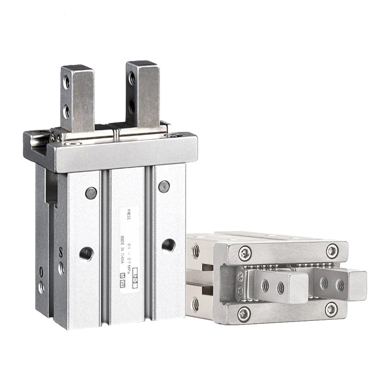 MHZ2 Series Pneumatic Air Gripper Standard 2 Fingers 6/10/16/20/32/40 mm Bore Opening/Closing Stroke