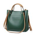 New Fashion Lady Bucket Pu Leather Tote Bag Women Hand Bags 2020