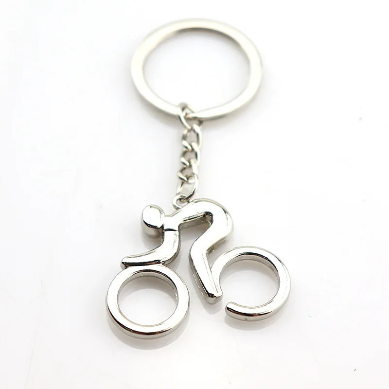 Simulated Mini Bicycle Key Chain Outdoor Sports Mountain Bike Club Commemorative Gifts Customize Packaging and Logo