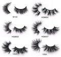 Wholesale 3d 18mm Lashes Vendor Private Label Handmade Mineral Natural Cream Soft False Eyelashes with Free Boxes