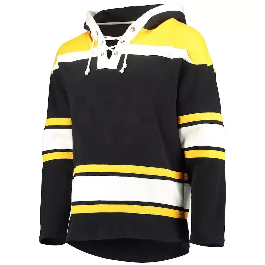 Wholesale Custom logo Sublimation Printed 100% Polyester Blank Team Pullover Ice Hockey Hoodies