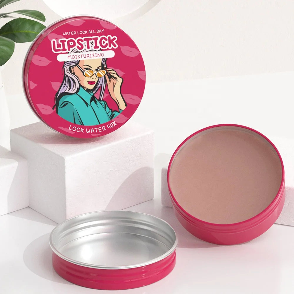 30ml 1oz Lip Balm Tin Can Metal Cosmetic Tin with Screw Top Multi-Use Container for Lip Balm Candle Paint and Storage
