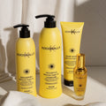 KooSwalla Organic Vegan Protein Argan Oil Shampoo and Conditioner 450ml Volumes Nourishing for Curly Hair Factory OEM
