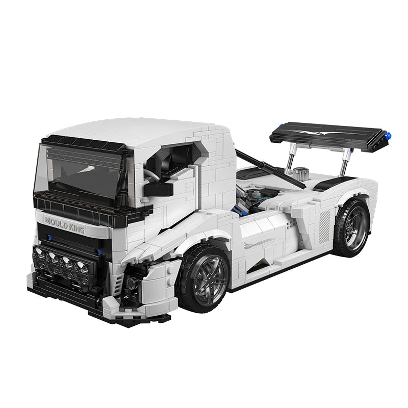 For Mould King 10036 Car Knight Truck Building Blocks 1604pcs MOC Assembly Bricks Construction and Model Toy for Boys