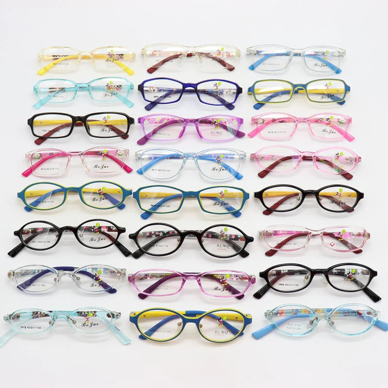 Mixed Fashion Designer Flexible Kids Tr90 Eyewear Optical Eye Glasses Spectacle Frames Assorted Children Eyeglasses Frames