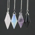 DIY Gemstone Multi-color Pendulum Wholesaler Pendulums Gemstone Cone Shape for Healing Fengshui Decoration Gift Gift