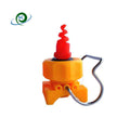 CS Quality Dust Removal Plastic Spiral Nozzle with Adjustable Fitting Ball Pipe Clamp