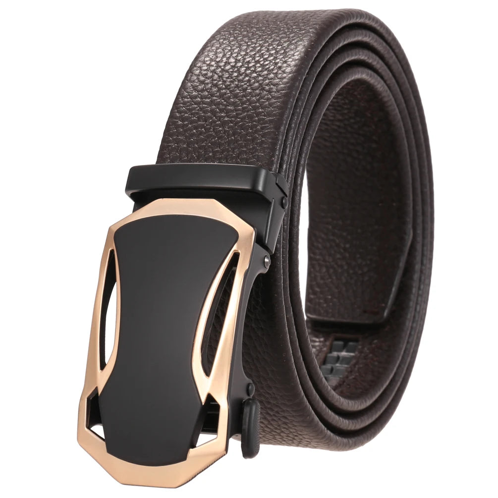 LY36-23695-5 Mens Custom Belt Automatic Ratchet Belt Fashional