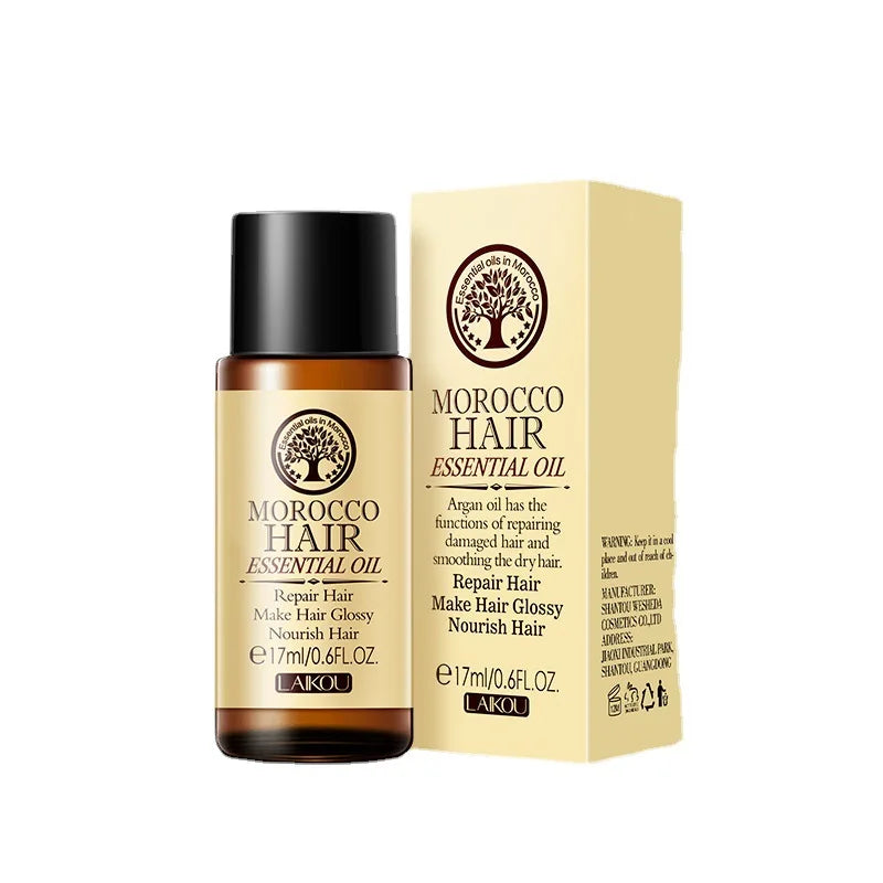 Lacome Moroccan 17ml Essential Oil Hair Care Set Compact and Easy to Carry Moisturizing Nourishing Smoothing Hair Wholesale